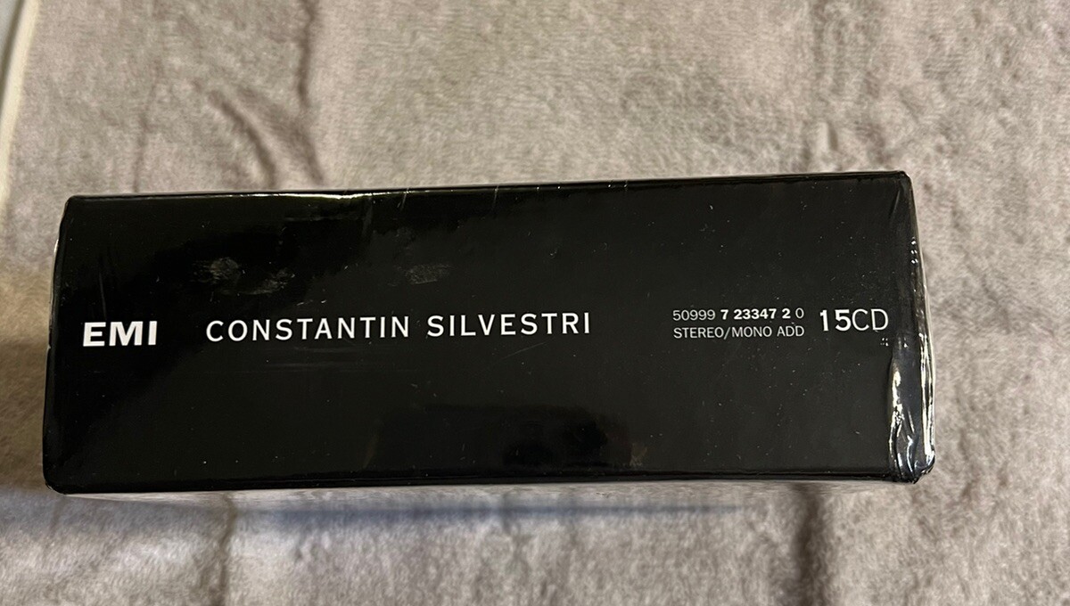 未開封　Constantin Silvestri 15CD Icon: Constantin Silvestri (CD, Feb-2013, EMI Classics) for