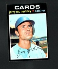 27855* 1971 Topps # 286 Jerry McNertney