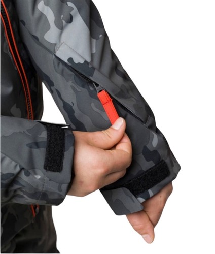 Rossignol Boy’s Size 16 Camo Gray Fonction Print Insulated Ski Jacket - Picture 10 of 12