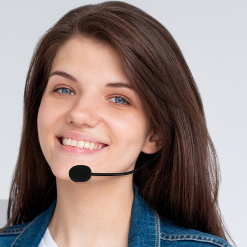 Stage Headset Mic Singer Prop Travel Work Microphone Costume Head-mounted - Zdjęcie 12 z 12
