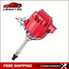 1pc New Racing Distributor W 65k Coil 7500rpm-350 For Chevy V8 Hei 454 Sbc Bbc