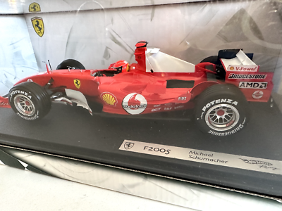 ホットウィール1/18フェラーリ F2005 Mシューマッハ Mattel Hot Wheels Ferrari F1 2005 Michael Schumacher 1 18