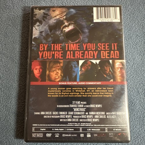 Monstrous (DVD) New - Picture 2 of 2
