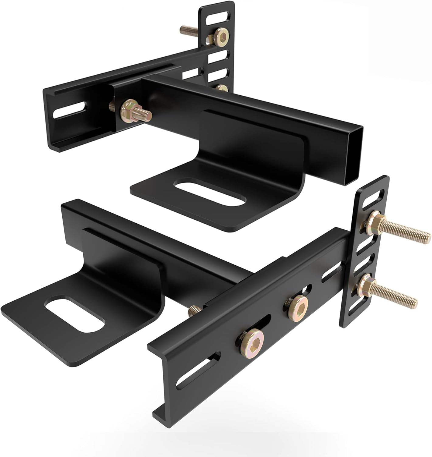 Universal Adjustable Headboard Brackets for Metal Bed Frames, Easy Installation-image