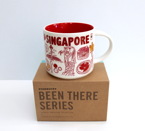 Starbucks Been There Series Singapore Keramik Kaffeebecher Tasse 14 oz