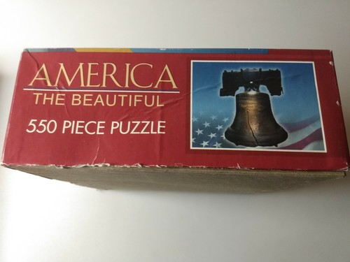 Rompecabezas America The Beautiful Liberty Bell 2002 550 piezas prensa dálmata - Imagen 4 de 4