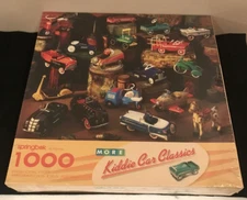 Springbok Jigsaw Puzzle More Kiddie Car Classics 1000 Pc Hallmark New Sealed