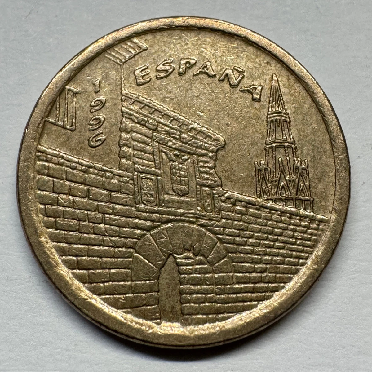 貴重品　スペイン 10000 PTAS 記念硬貨 1996年 貴重品 スペイン 10000 PTAS 記念硬貨 1996年 セントジェームスの道