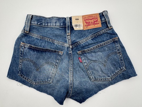 New-Women's-Levis-501 Shorts-Many Sizes-Button Fly-100% Cotton-Free Shiping! - Picture 16 of 30