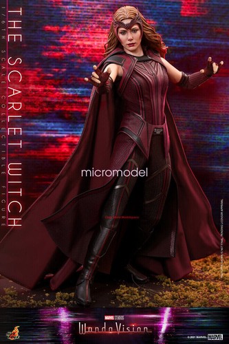 Hot Toys HT TMS036 1/6 Wanda Vision The Scarlet Witch Action Figure In Stock - Picture 9 of 12