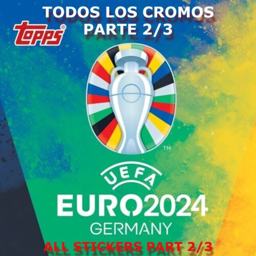TOPPS UEFA EURO 2024 GERMANY TODOS LOS CROMOS PARTE 2/3 - Photo 1/243