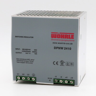 Wöhrle DPNW 2410 Switching Regulator