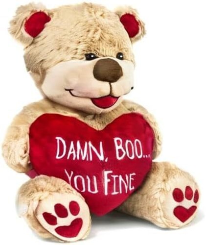 Romantic Teddy Bear – Soft Teddy for Long Distance & Girlfriend Gifts, 8” - Picture 4 of 11
