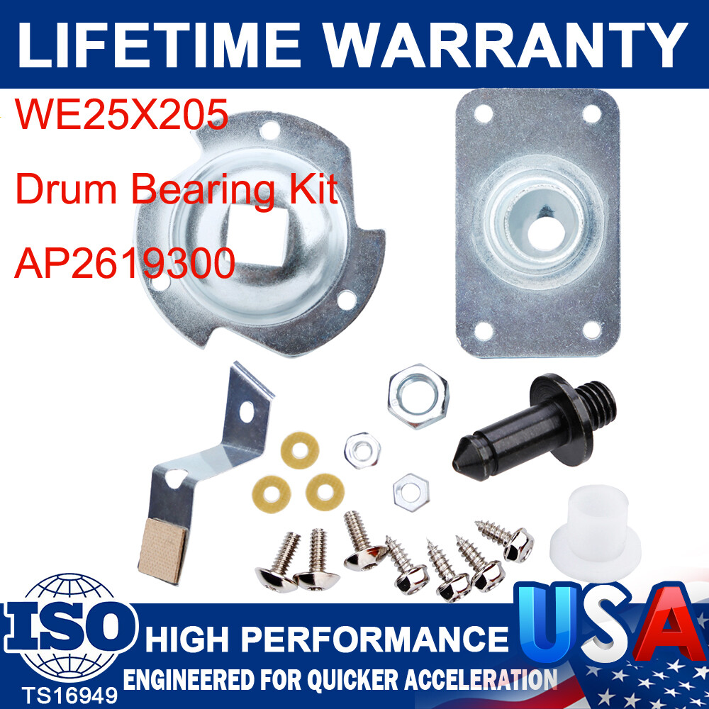 Drum Rear Bearing Sleeve Kit For GE Dryer WE25M40 AP2619300 PS267583