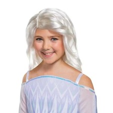Disney Princess Girls Frozen Elsa Wig Halloween Costume Accessory 4842