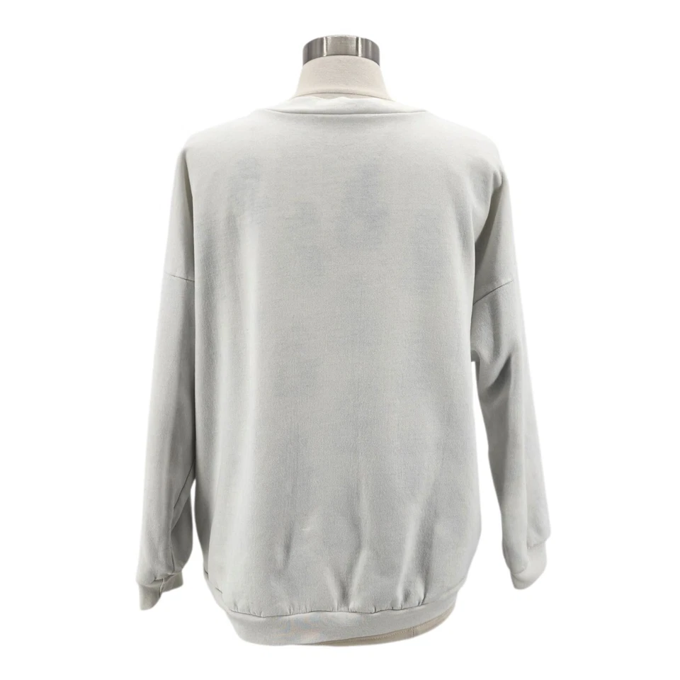 Vintage Yale Womens M/L Sweatshirt Reversible White Logo Bulldog Handsome Dog - Image 4 of 4