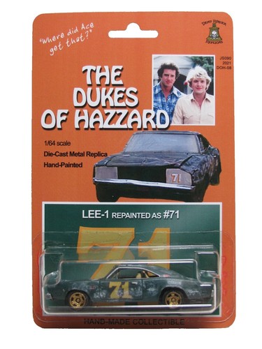 Vintage Zee Toys Dodge Charger 77 Orange Hong Kong 1:48
