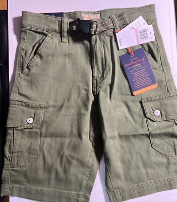 Weatherproof Vintage Kids Pockets Cargo Shorts NWT Size 10