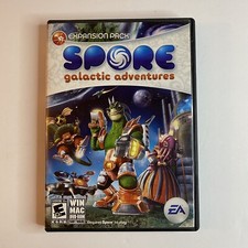Spore: Galactic Adventures Expansion Pack (Windows/Mac, 2009) Complete W/ Manual