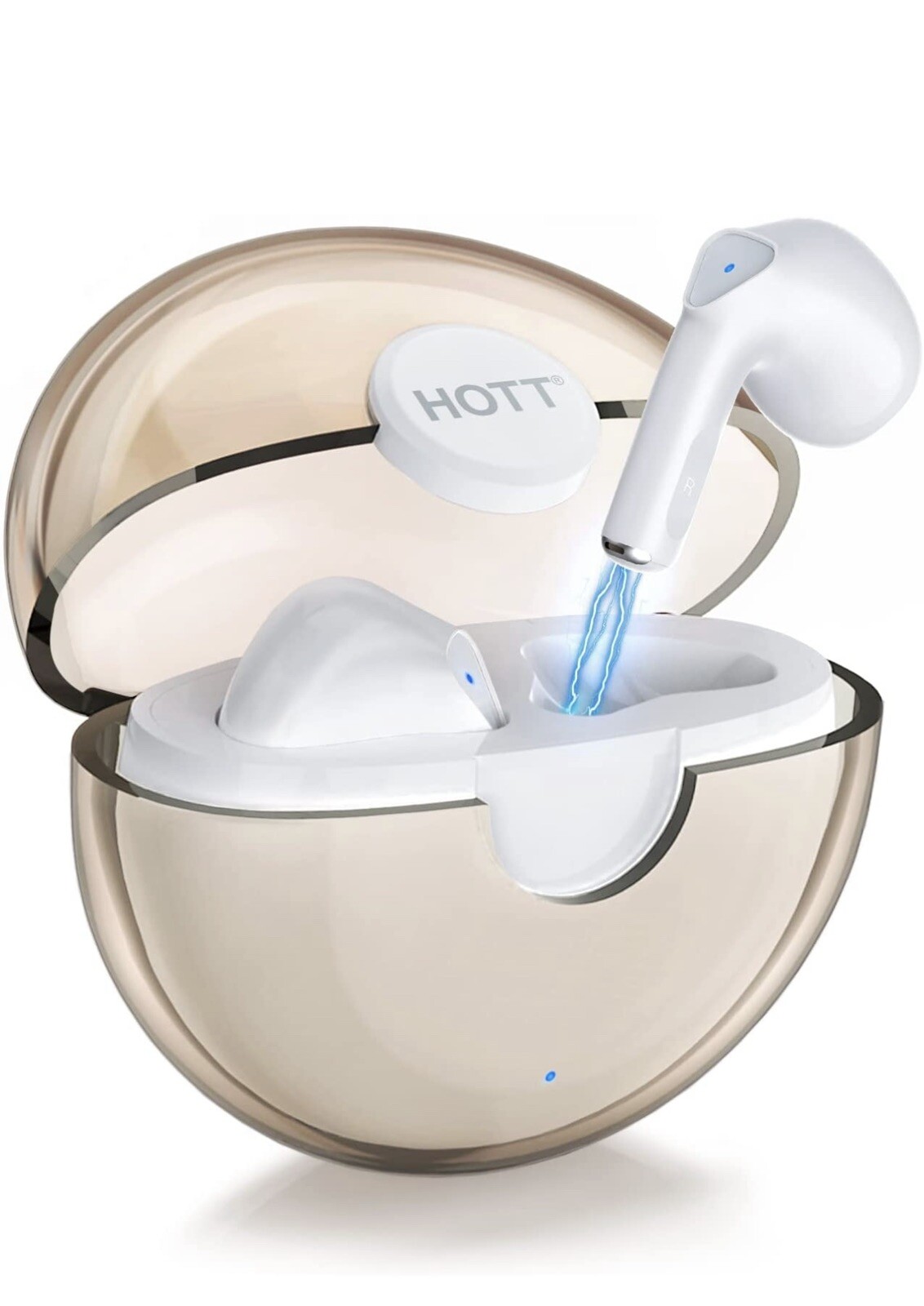 Wireless Bluetooth Earbuds with Noise Cancelling Mic for Phone Calls Music-image