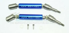GPM Racing Alum. & Steel Front CVD Driveshaft Set -For Traxxas XO-1 SXO1280FHA-B