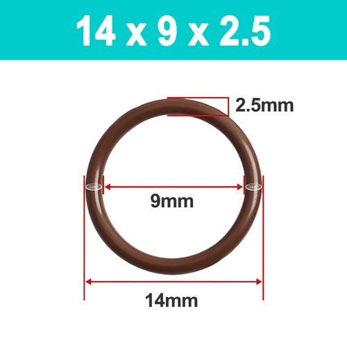 Metric Vitons Rubber FKM O Ring Seals 2.5mm Cross Section 1mm-195mm ID ,6-200mm - Picture 31 of 114