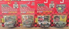 4 RARE RACING CHAMPIONS 1/64 DIECAST RACE CARS 1997 AND 1998 EDITION