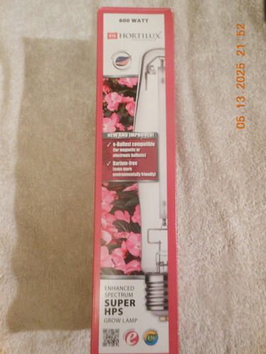 New ListingNew / Hortilux / 600 Watt / Hps Grow Light by Eyelighting Internat'L / 3 Avail