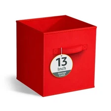 Sorbus 13" Large Cube Storage Bin (Single Pack)