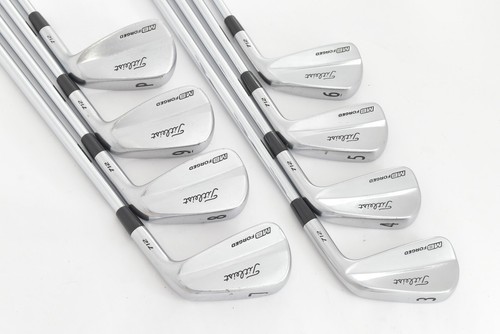 8Pcs Titleist 712 MB Forged Iron Set 3-4-5-6-7-8-9-P PW RH Extra Stiff 6.5 Irons - Picture 3 of 15
