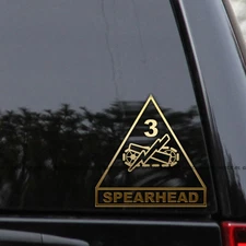 US Army 3rd Armored Division Spearhead Vinyl Decal Sticker 