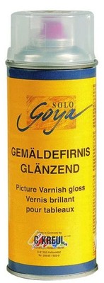 Kreul Solo Goya Gemäldefirnis glänzend 400 ml  Zubehör