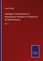 Catalogue Of The Specimens Of Heteropterous Hemiptera In Collection Of The Briti