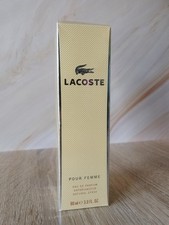 LACOSTE Pour Femme EDP 90 ml, vintage, muy raro y nuevo
