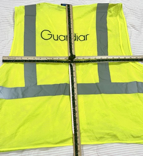 ERB Hi-Vis 3 Pocket Safety Vest Size 2XL 3M Scotchlite Reflective Hi Visibility - Picture 6 of 6