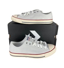 NEW Converse Chuck Taylor All Star Ox Suede Barley Gray/Egret Shoes A14237C