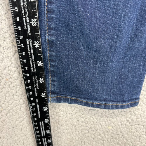 Childrens Place Straight Dark Wash Blue Size 16 Stretch Extensible Straigt Jeans - Picture 4 of 11
