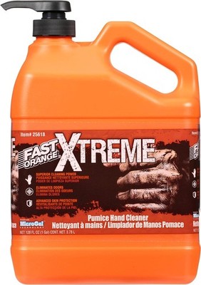Fast Orange 25618 Xtreme Hand Cleaner, 1 Gallon, 128 Fl Oz (Pack of 1)