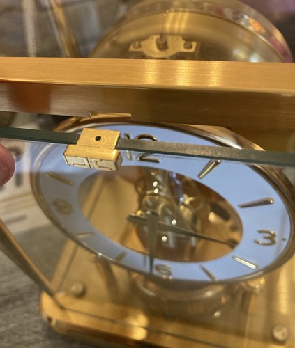 Orologio vintage anni 80 Jaeger LeCoultre Atmos 13 Jewels 540 tono oro testato come nuovo! - Foto 24 di 24
