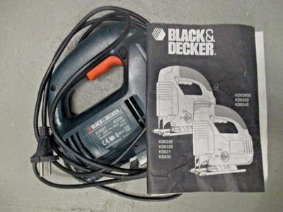 Black&Decker KS 631 Jigsaw Elektro-Stichsäge Power 400W, 230V GUT! Funktioniert!