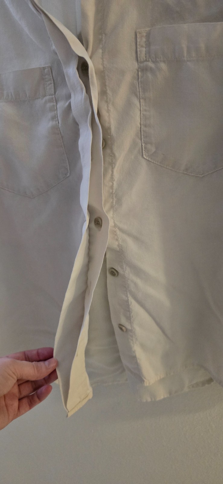 Cloth & Stone Split Back Button Down Linen Shirt … - image 5