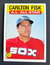 CARLTON FISK - 1986 Topps A.L. All Star #719  **NM**  FREE SHIP & RETURN!