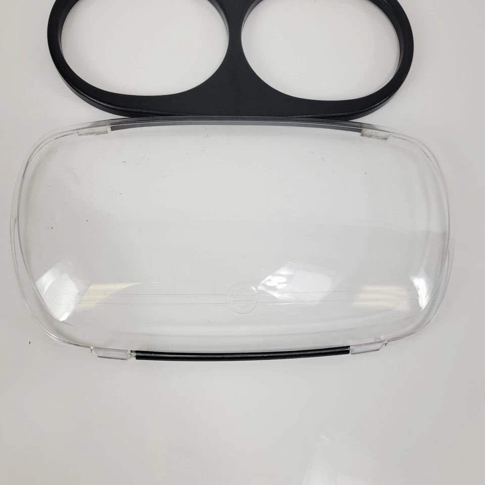 Cubierta de faros Harley-Davidson con logotipo OEM Road Glide 1998-2013 FLTR 67759-98A Foto 4 de 4
