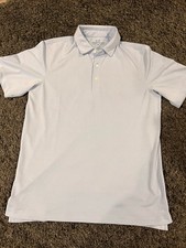 NWOT Vineyard Vines Men  s Light Blue Polo Size Medium