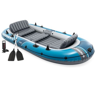 Intex 66325 Excursion 5 Schlauchboot 366x168x43cm Angelboot inkl. Paddel + Pumpe