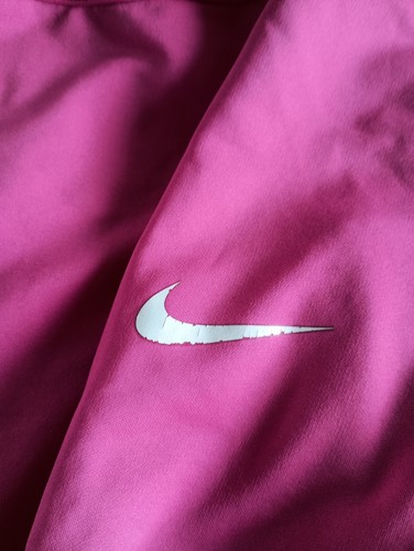 Camiseta de entrenamiento atlético de manga larga rosa Nike Pro para mujer con orificios para el pulgar talla XS - Imagen 2 de 22