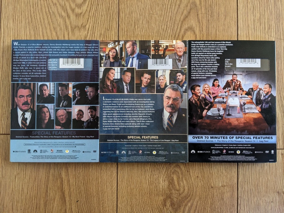Blue Bloods - Season 12, 13 & 14 dvd bundle (region 1 imports) - VGC - Image 2 of 3
