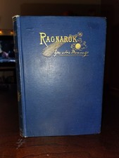 Ragnarok: The Age of Fire and Gravel by Ignatius Donnelly Rare Antique 1887