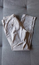 Schicke Beige Hose Damen Größe M 38