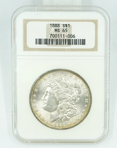 1888 NGC MS65 Morgan Silver Dollar